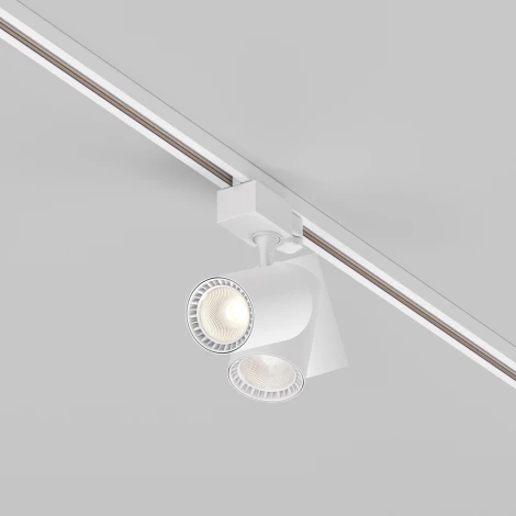 Трековый светильник Vuoro Trinity 3000K 10Вт 24° LED (трехфазный) Maytoni Technical TR029-3-10W3K-S-W