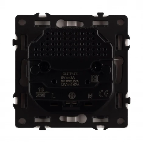 Розетка ARL NOBE зк со шторками с USB тип C+С софт-тач белый кварц SCT-MUCC-SFPL-WH (250V, 16A) (Arlight,) 061818(1)