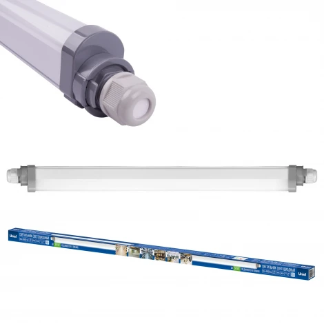 Линейный светильник светодиодный Uniel ULO ULO-T20-50W/6500K/L150 IP65 GREY LINKABLE