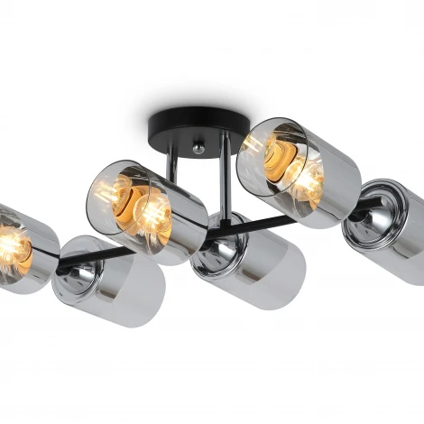 Потолочная люстра на штанге Freya Dual FR5226PL-06B