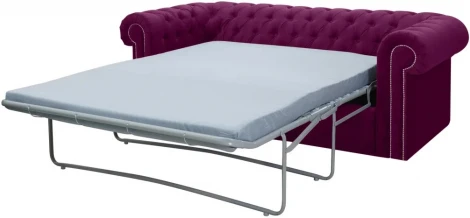 Диван Chesterfield ОГОГО (арт.344645), (Ткань/Фиолетовый)