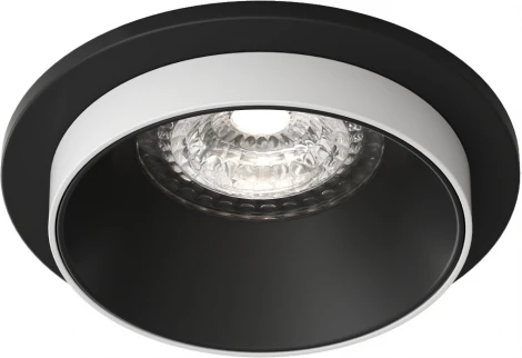 Встраиваемый точечный светильник Denkirs DK2400 DK2400-BK (220V, круглые)