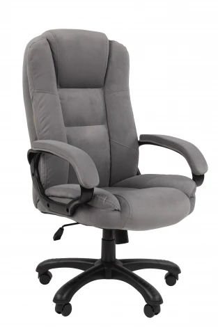 Кресло Chairman Home 600 Россия ткань Т-55 серый 7195379