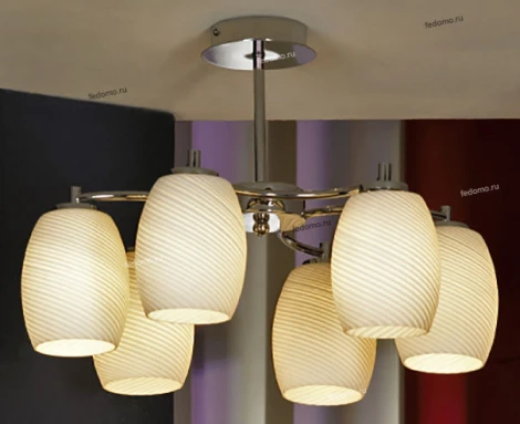 Потолочная люстра Lussole Leverano LSF-6603-06