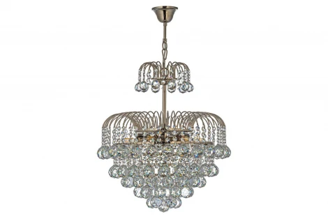 Подвесная люстра Arti Lampadari Bellagio E 1.5.50.100 N (220V, хрусталь, на цепи)