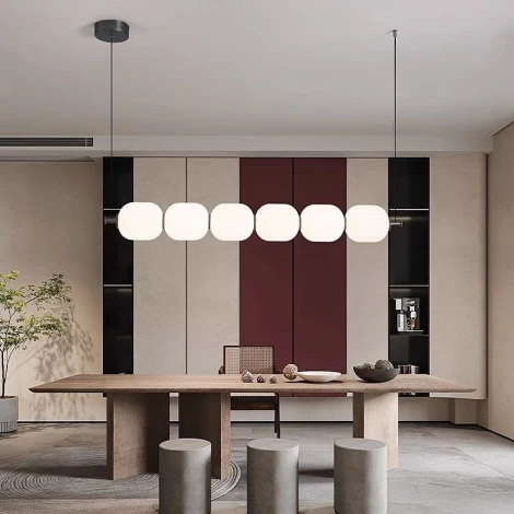Подвесной светильник Lightera Lavish LE162L-6W Wi-Fi (LED, 220V, управление смартфоном, голосовое управление, умный дом - Алиса, Tuya Smart, Маруся, Smart Life, Экосистема Сбер, на тросе)