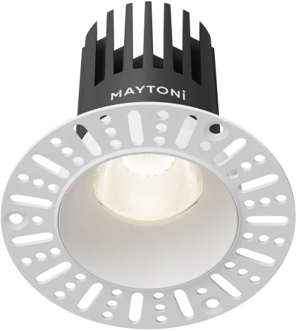 Встраиваемый светильник Maytoni Dip DL121-15W-4K-TRS-W