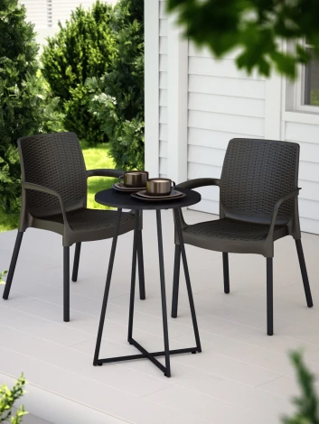 Стол Sheffilton SHT-T109 черный муар 4282349904