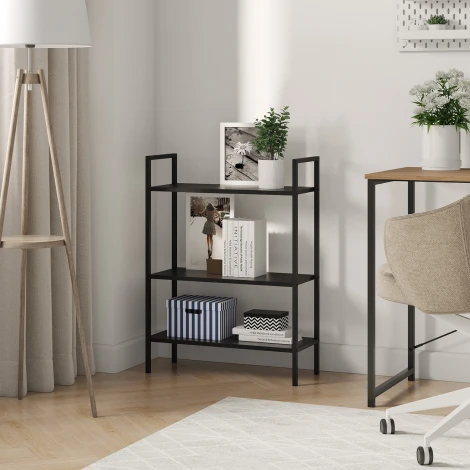 Стеллаж Стилвуд 23 широкий, 3 полки Leset 4687207095686