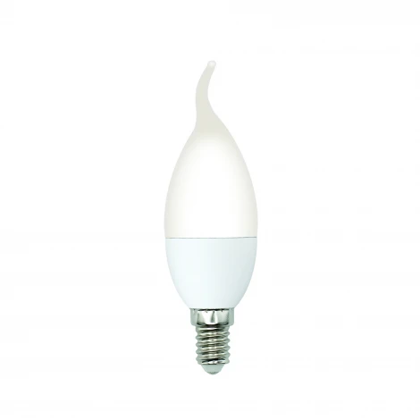 Лампочка светодиодная Volpe LED-CW37-SLS LED-CW37-6W/3000K/E14/FR/SLS