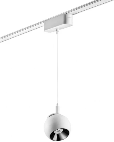 Трековый светильник Novotech Smal 359265 SHINO белый для низковольтного шинопровода IP20 LED 12W 48V 960Лм 3000К (шар)