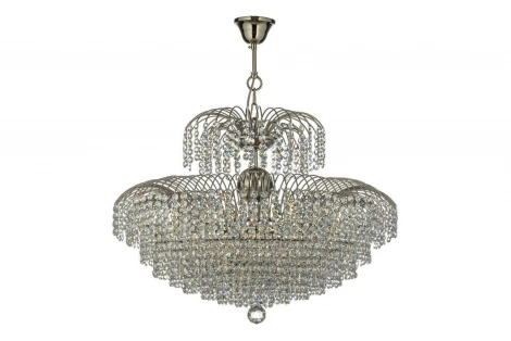 Подвесная люстра Arti Lampadari Salentino E 1.5.40.100 N (220V, хрусталь, на цепи)