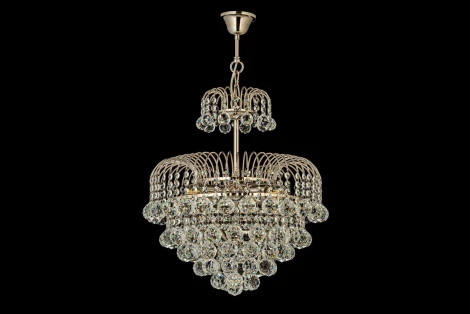 Подвесная люстра Arti Lampadari Bellagio E 1.5.50.100 N (220V, хрусталь, на цепи)