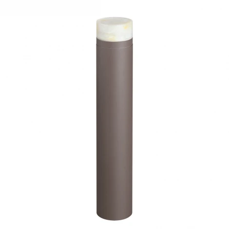 Уличный наземный светильник Odeon Light Candela 7190/10GL белый/коричневый/алюминий/искусственный алебастр/металл IP65 LED 6W 2700K 220-240V