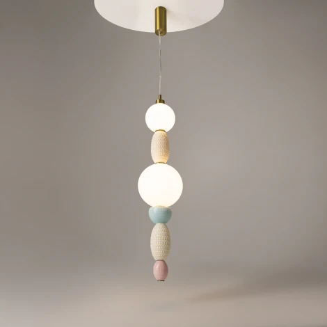 Подвесной светильник Maytoni Adore MOD297PL-L24BS3K (LED, 220V, на тросе, шарики)