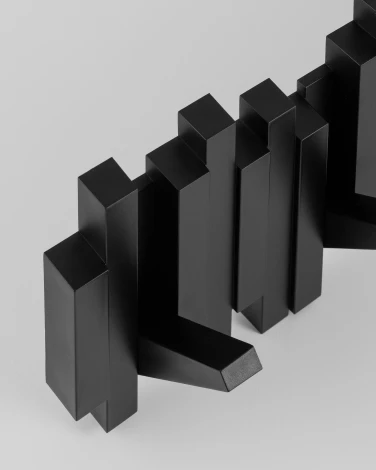Bешалка настенная Forelli черный Stool Group УТ000042274