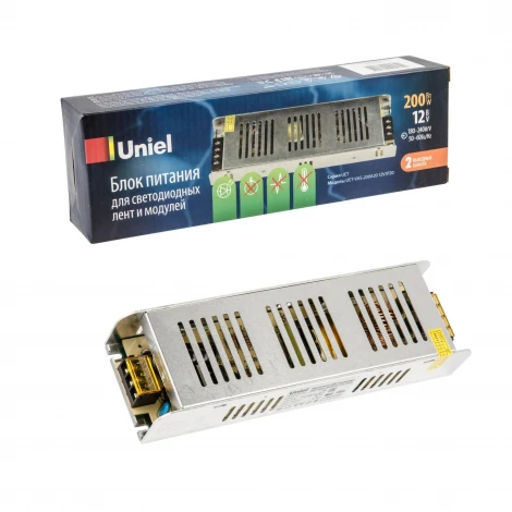 Блок питания UET-VAS-200A20 12V IP20 Uniel UET-VAS