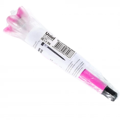 Грунтовый светильник на солнечной батарее Uniel USL-C-420/PT305 PINK CROCUS (LED, цветы, IP44)