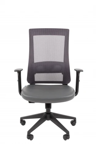 Офисное кресло Chairman 500LT Россия экокожа серый/TW-04 серый Б/П 7187917