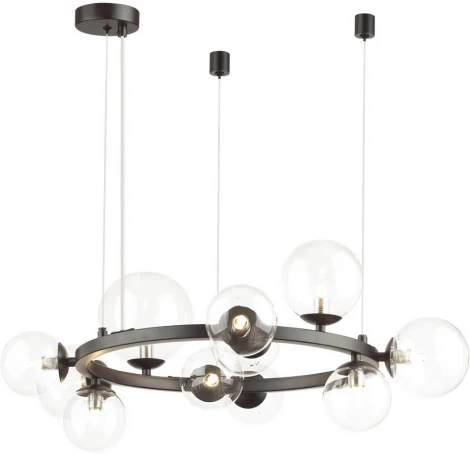 Подвесная люстра Odeon Light Tovi 4818/11 (220V, на тросе, шарики, молекулы)