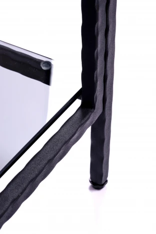 Консольный стол AllConsoles 1012-CB loft grey черный муар