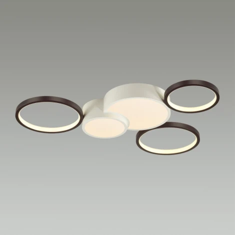 Потолочная люстра Lumion Norbert 5253/80CL (LED, 220V, пульт управления, кольцо)