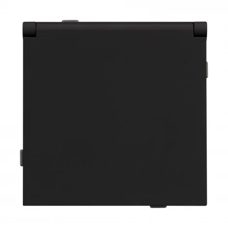 Механизм розетки влагозащищённый SCT-TENDO-MCP-SFPL-BK (230V, 16A) (Arlight, Матовый черный) 054599