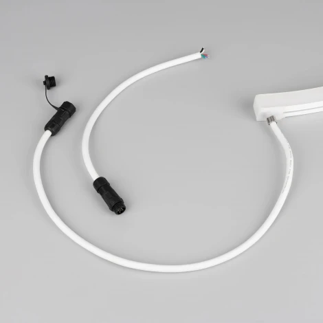 Светодиодная лента герметичная MOONLIGHT-PRO-SIDE-X336-20x20mm 24V RGBW-Warm (12 W/m, IP67, 10m, wire x2) (Arlight, Вывод боковой) 054986