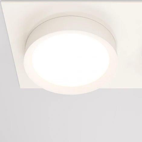 Встраиваемый светильник Hoop GX53 2x15W Maytoni DL086-02-GX53-SQ-W (220V)