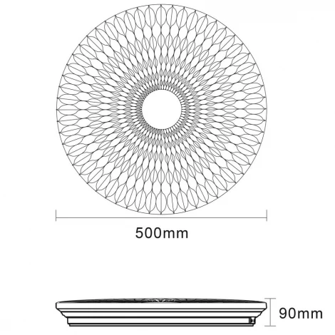Потолочный светильник Arte Lamp Piastra A2660PL-1WH