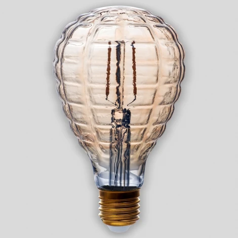 Лампочка светодиодная филаментная прозрачная груша E27 4W Thomson Deco Pine TH-B2190