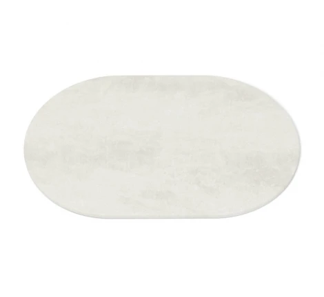 Стол Sheffilton SHT-TU104/120-80 МДФ овальный черный муар/бетон крем 2965003902