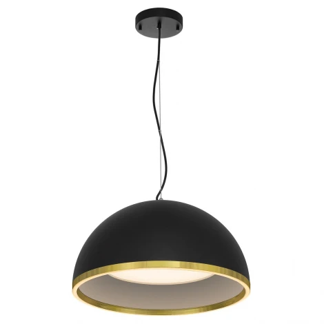Подвесной светильник светодиодный Citilux Floom CL736251 Черный+Золото