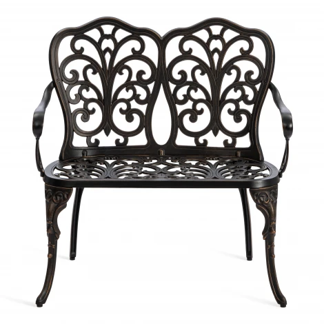 Скамья Secret de Maison Symphonie/Симфония сплав металла/алюминий, бронзовый 95х56х92см Tetchair 10673