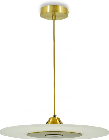 Подвесной светильник Lightera Tekapo LE127L-40G (LED, 220V, на проводе, круглые, летающая тарелка)