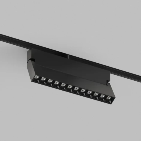 Трековый светильник низковольтный светодиодный 48V 12W Denkirs SMART 48V GRILL | СМАРТ 48V ГРИЛЬ DK8506-BK