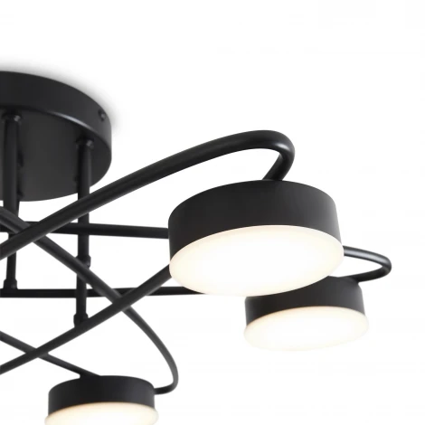 Потолочная люстра на штанге Freya Vortex FR6155CL-L36B 36Вт LED