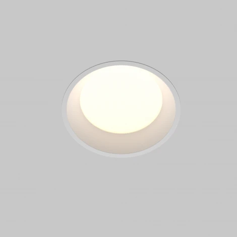 Встраиваемый светильник 12W Maytoni Okno DL055-12W3-4-6K-W (LED, 220V, IP44)