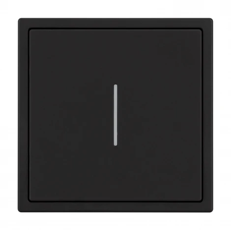 Механизм звонкового выключателя LED SWT-NOBE-MKR1-SFPL-L-BK (230V, 10A) (Arlight, Черный оникс) 061734