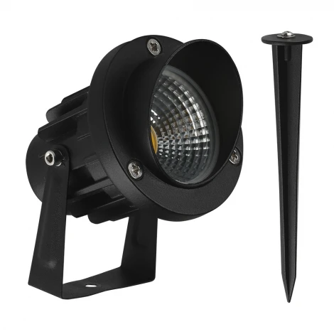 Грунтовый светильник светодиодный Arte Lamp A1309IN-1BK (220V, круглые, IP65)
