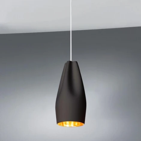 Подвесной светильник Pleat Box 13 LED черно-золотой Marset A636-401-3949-27K (094606)
