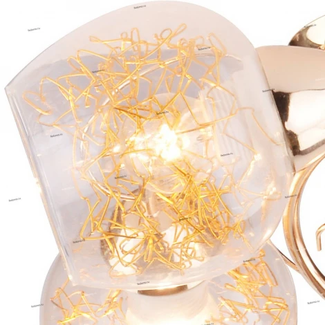 Потолочная люстра Arte Lamp Serpentina A5006PL-5GO