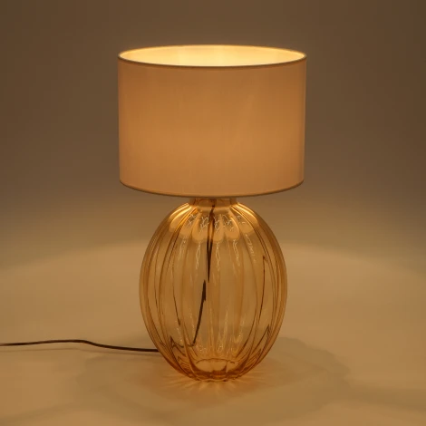Интерьерная настольная лампа TK Lighting Buduar Ecru 1151