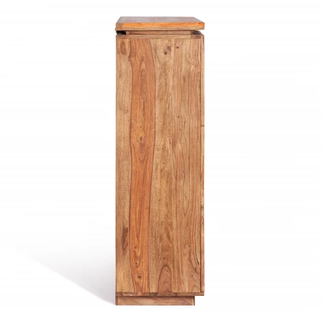 Шкаф-стеллаж Secret de Maison Росвуд/Rosewood (мод. 9800) массив палисандра/стекло, 100х40х128см, натуральный тонированный Tetchair 20455