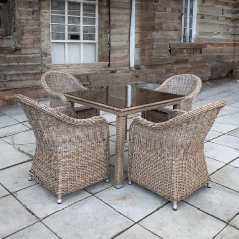 Комплект мебели T257B/Y490 Beige (4+1) Afina