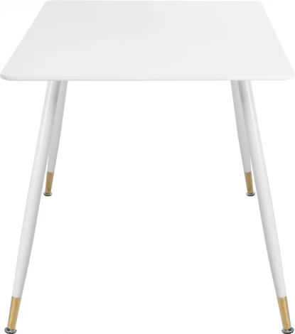 Стол кухонный Woodville Мелисанта white / gray