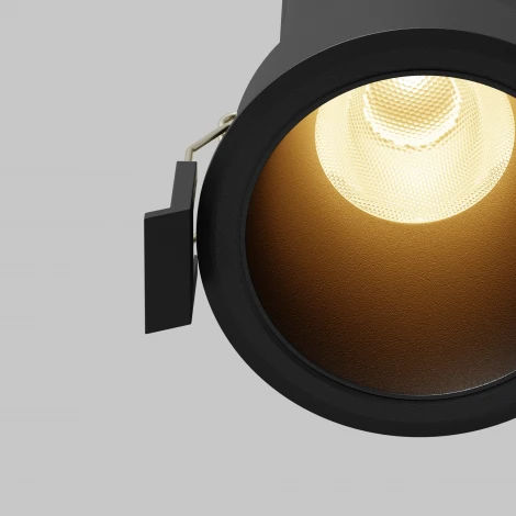Встраиваемый светильник Maytoni Dip DL116-10W-2.7K-B (LED, 220V, круглые)