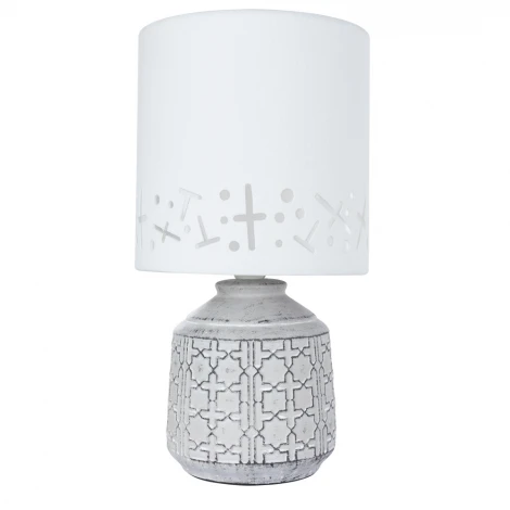 Интерьерная настольная лампа Arte Lamp Bunda A4007LT-1GY (220V)