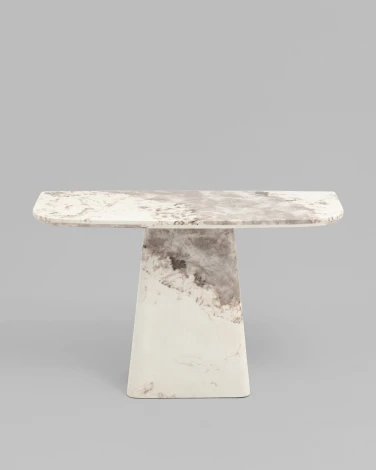 Консоль Weatte 120х44 см мрамор Stool Group УТ000042606