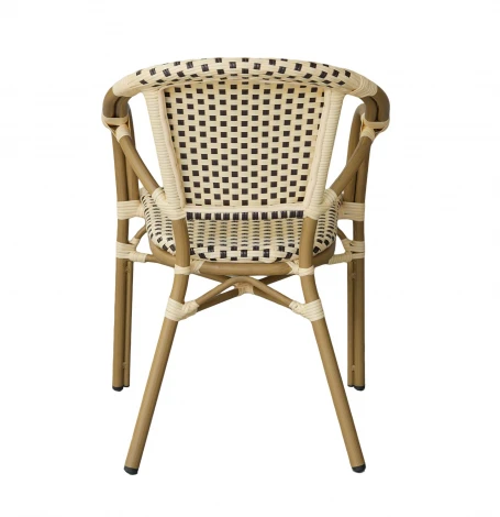 "Кабри" обеденная группа плетеная на 4 персоны, цвет бежево-коричневый 4SIS ZF3100T-5-SET Coffee